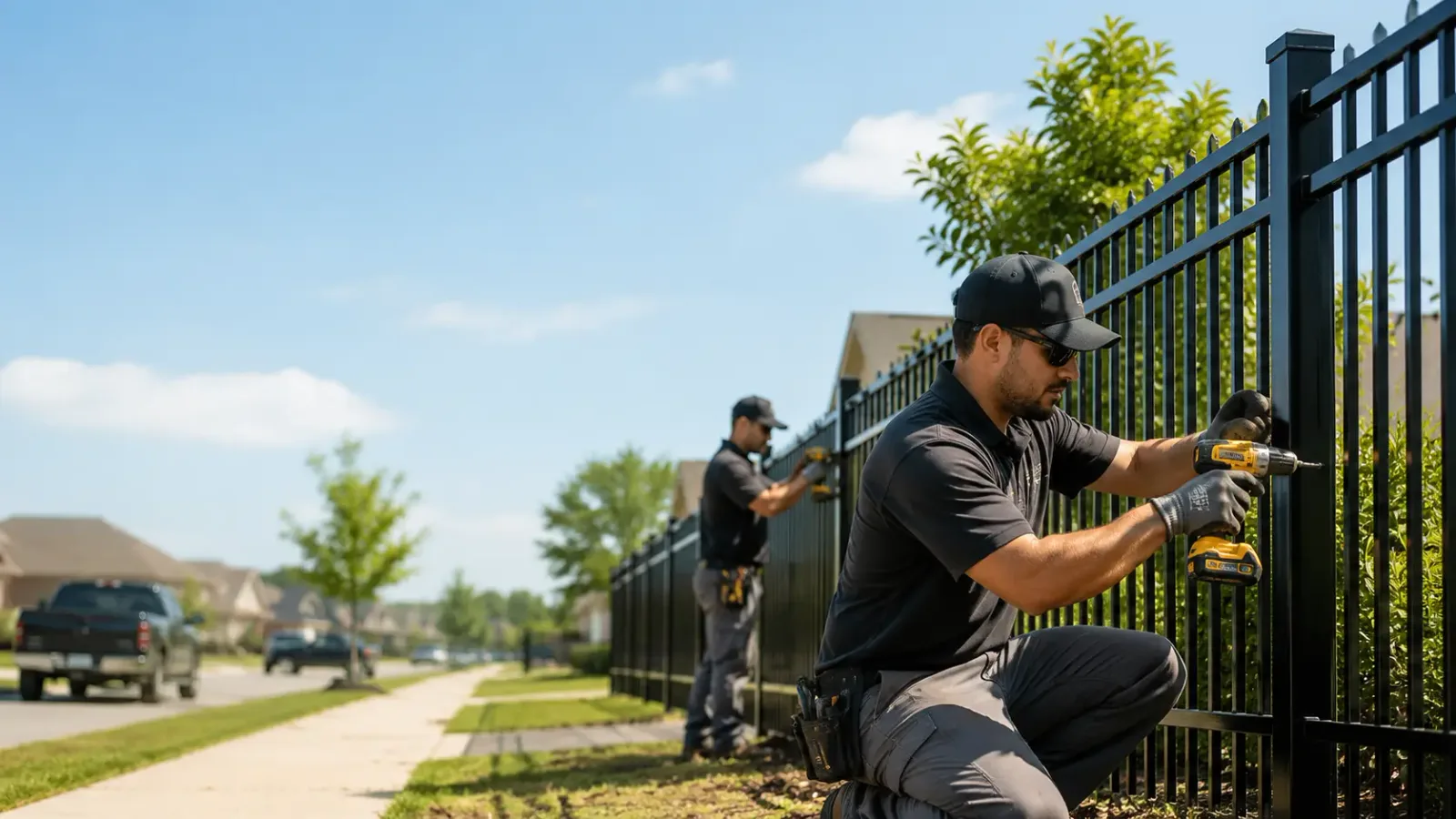 Metal Fence Installation in Redfield, AR